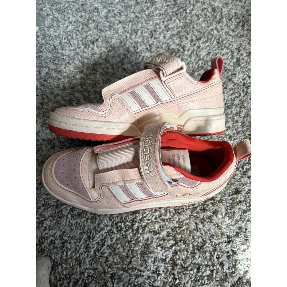 Adidas Forum Plus x S.E.E.D. Pink Tint 2021 GV7662 Women Size 7.5 Purple White